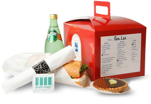Business Boxed Lunches